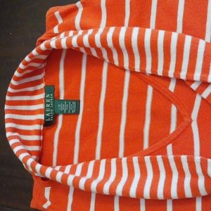 Ladies sleeveless Ralph Lauren top woren twice.